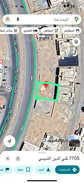 أرض للبيع في شارع تقي الدين التميمي, حي المهدية, مدينة الرياض, منطقة الرياض صورة 2