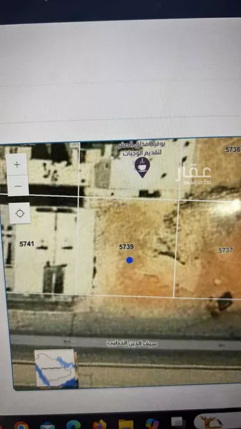 أرض للبيع في شارع سيف الدين الخطيب, حي المهدية, مدينة الرياض, منطقة الرياض صورة 2