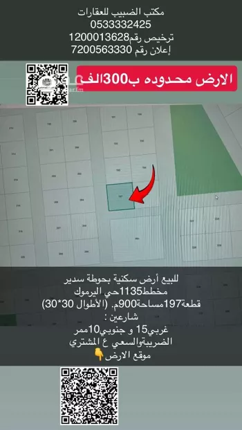أرض للبيع في مدينة حوطه سدير, منطقة الرياض