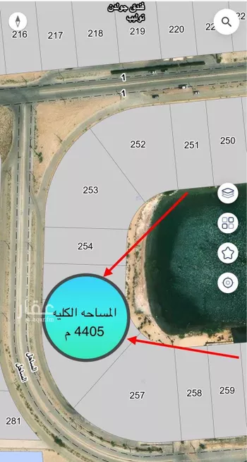 أرض للبيع في شارع الساحل, حي الخور, مدينة الخبر, المنطقة الشرقية صورة 2