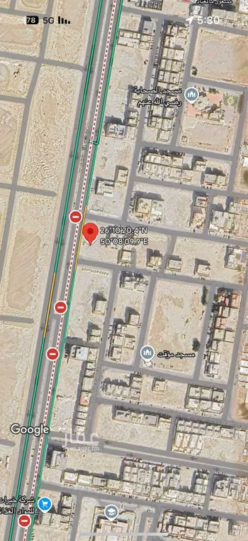 أرض للبيع في حي الشراع, مدينة الخبر, المنطقة الشرقية صورة 2