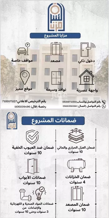 شقة للبيع في شارع أبي زيد الأنصاري, حي النهضة, مدينة الرياض, منطقة الرياض