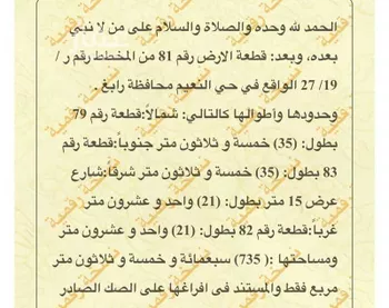 أرض للبيع في شارع شارع عمار بن ياسر, حي النعيم, مدينة رابغ, منطقة مكة المكرمة صورة 3