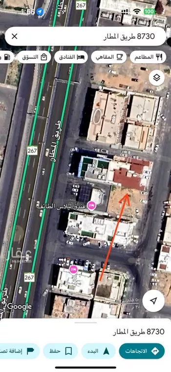 أرض للإيجار في شارع طريق المطار, حي جبرة, مدينة امارة منطقة مكة المكرمة - الطائف, منطقة مكة المكرمة