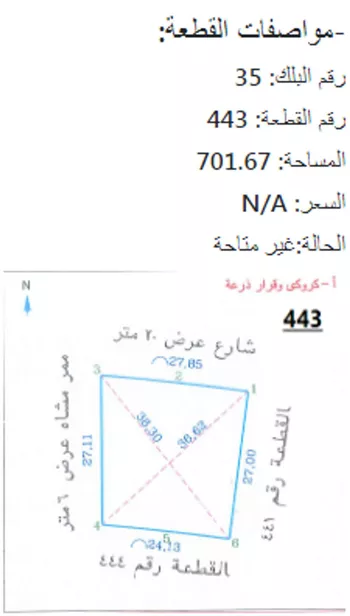 أرض للبيع في حي الورود, مدينة امارة منطقة مكة المكرمة - الطائف, منطقة مكة المكرمة