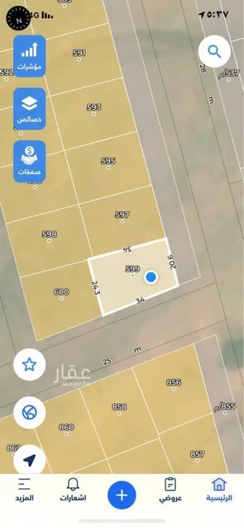 أرض للبيع في حي العلا, مدينة الرياض, منطقة الرياض صورة 3