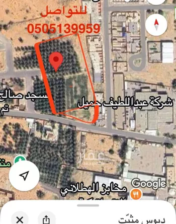 مزرعة للبيع في شارع أحمد بن علان ، حي الروغاني ، عنيزة ، عنيزة صورة 2