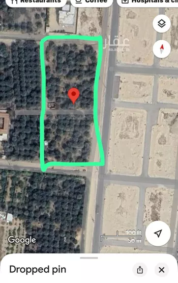 أرض للإيجار في شارع الخضر, حي صويدرة, مدينة الاحساء, المنطقة الشرقية صورة 4