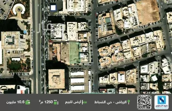 أرض للبيع في شارع الاميرة الجوهرة بنت الامام فيصل بن تركي, حي الضباط, مدينة الرياض, منطقة الرياض صورة 2