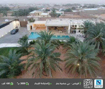 استراحة للإيجار في شارع المنذر بن محمد الانصاري, مدينة قريه ديراب, منطقة الرياض
