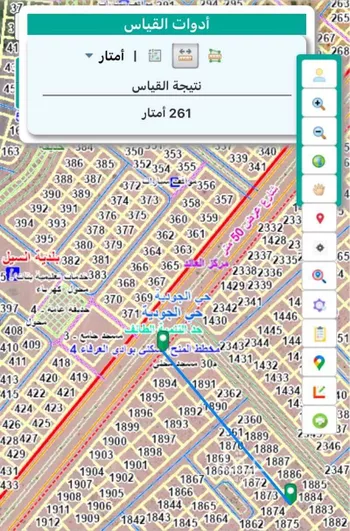 أرض للبيع في حي البوادي, مدينة امارة منطقة مكة المكرمة - الطائف, منطقة مكة المكرمة صورة 3
