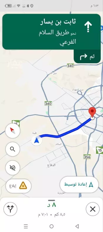 أرض للإيجار في شارع ثابت بن يسار, حي السلام, مدينة المدينه المنوره, منطقة المدينة المنورة صورة 2