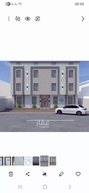 شقة للبيع في شارع 6639798, حي الملك عبدالله, مدينة المجمعه, منطقة الرياض