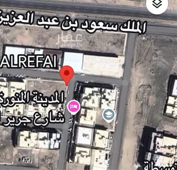 أرض للبيع في شارع مروان بن معاوره الفزاري, حي طيبة, مدينة المدينه المنوره, منطقة المدينة المنورة صورة 2