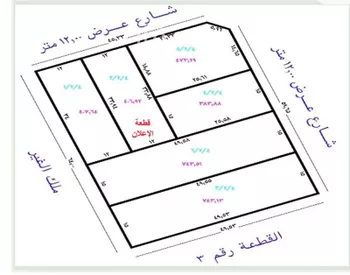 أرض للبيع في حي الرحبة, مدينة امارة منطقة مكة المكرمة - الطائف, منطقة مكة المكرمة