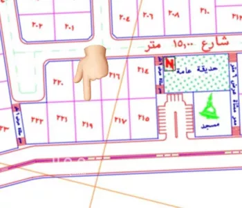 أرض للبيع في حي الرحبة, مدينة امارة منطقة مكة المكرمة - الطائف, منطقة مكة المكرمة