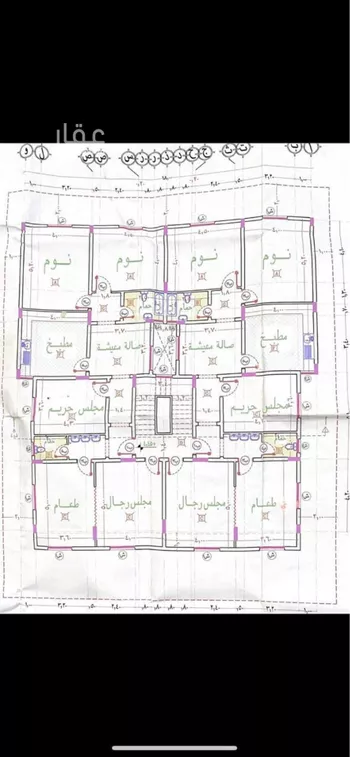 عمارة للبيع في شارع آجلي, حي وادي جليل, مدينة مكه المكرمه, منطقة مكة المكرمة صورة 4