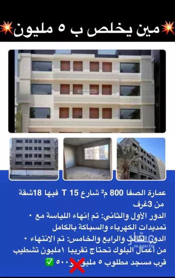 عمارة للبيع في شارع وادي الليث ، حي الربوة ، جدة ، جدة