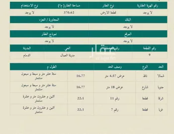 أرض للبيع في شارع عقبة بن عامر, حي مدينة العمال, مدينة الدمام, المنطقة الشرقية