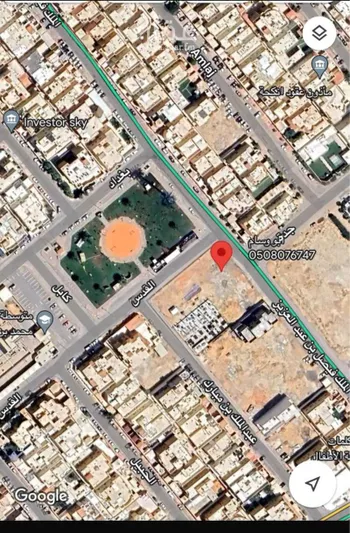 أرض للبيع في شارع الملك فيصل بن عبد العزيز, الخالدية, الدرعية صورة 2