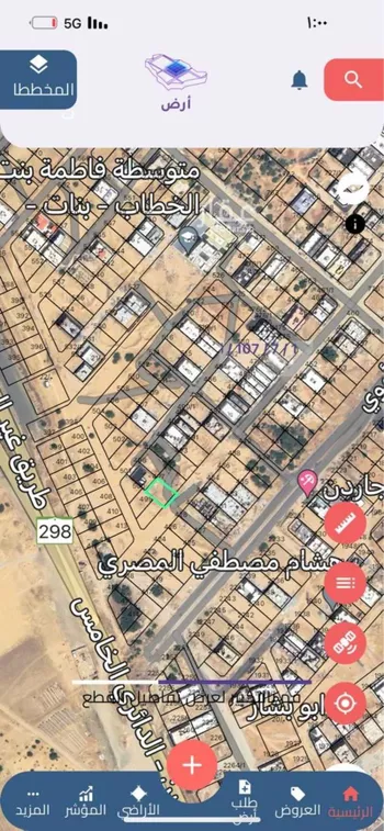 أرض للبيع في شارع المنذر بن حارثه ، حي ولي العهد ، مكة ، منطقة مكة المكرمة