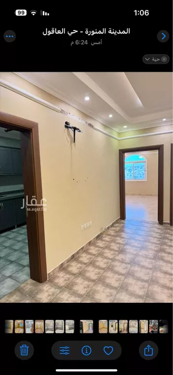 شقة للإيجار في شارع ابو عبيده معمر المثنى ، حي العاقول ، المدينة المنورة ، منطقة المدينة المنورة صورة 5