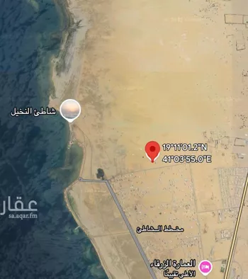 أرض للبيع في حي الشاطئ 3, مدينة القنفذه, منطقة مكة المكرمة صورة 2