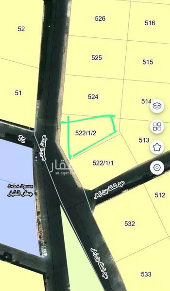 أرض للبيع في شارع عبدالله الطائي, حي الراكة الشمالية, مدينة الدمام, المنطقة الشرقية صورة 2