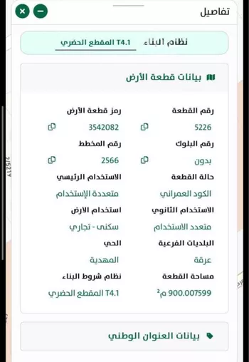 أرض للبيع في شارع عمير بن سنان بن عرفطة, حي المهدية, مدينة الرياض, منطقة الرياض صورة 3