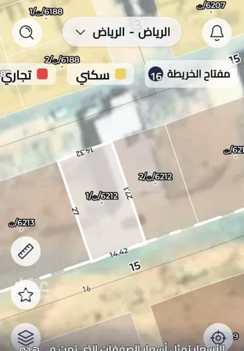 أرض للبيع في شارع رقم 20, حي ظهرة لبن, مدينة الرياض, منطقة الرياض صورة 2