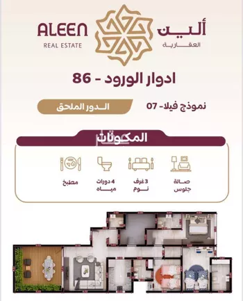 دور للإيجار في شارع ابن عرفة, حي الورود, مدينة الرياض, منطقة الرياض