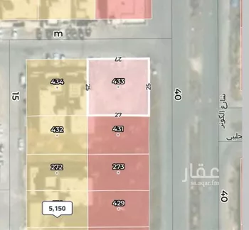أرض للبيع في شارع الكوثر, حي العارض, مدينة الرياض, منطقة الرياض صورة 2