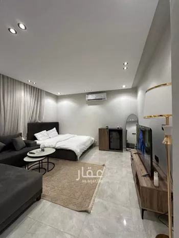 استديو مفروش للحجز في شارع وادي العمارية ، حي حطين ، الرياض ، منطقة الرياض