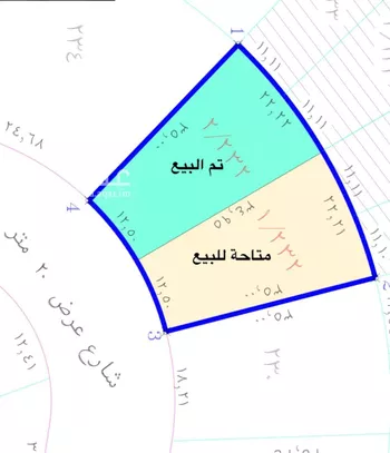 أرض للبيع في شارع إبراهيم بن أحمد الشيوي ، حي الشرق ، الرياض ، منطقة الرياض صورة 3