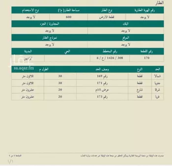 أرض للبيع في شارع طريق الملك عبد الله, حي الشهداء, مدينة احد رفيدة - الواديين, منطقة عسير صورة 5