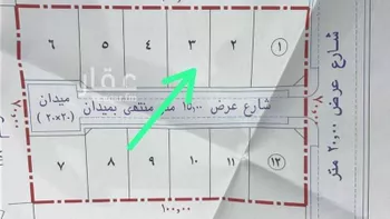 أرض للبيع في شارع محمد, حي النرجس, مدينة بريده, منطقة القصيم صورة 2