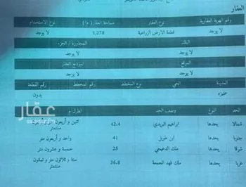 أرض للبيع في شارع عبدالعزيز حمد البادي, حي الريان, مدينة عنيزه, منطقة القصيم صورة 2