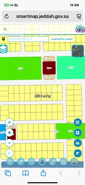 أرض للبيع في شارع بدون, حي العويجاء, مدينة جدة, منطقة مكة المكرمة