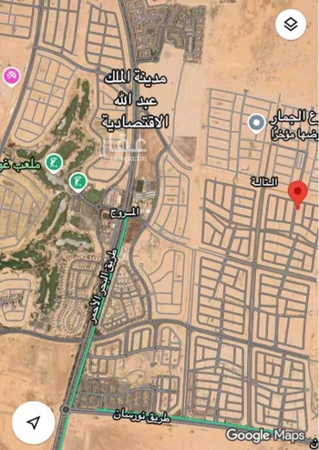 أرض للبيع في شارع شارع الوصل, مدينة مدينة الملك عبدالله الإقتصاديه, منطقة مكة المكرمة صورة 2