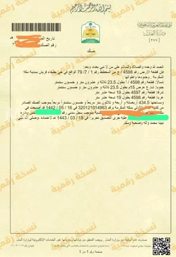 أرض للبيع في شارع امامه بنت ابي العاص رضي الله عنها, حي السوق الجديد, مدينة مكه المكرمه, منطقة مكة المكرمة صورة 3