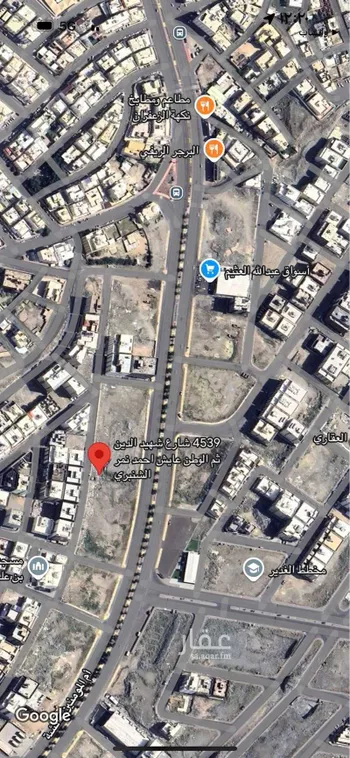 أرض للبيع في شارع شهيد الدين ثم الوطن عايش احمد نمر الشنبري ، حي البحيرات ، مكة ، منطقة مكة المكرمة صورة 2