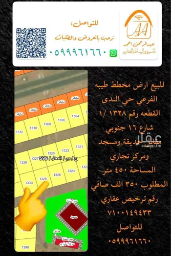أرض للبيع في حي الندى, مدينة جدة, منطقة مكة المكرمة
