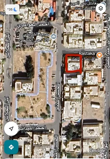 أرض للبيع في شارع الحسن المثني, حي الشاطئ, مدينة جدة, منطقة مكة المكرمة صورة 2