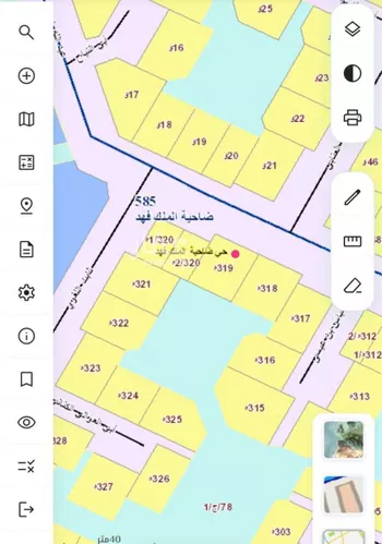 أرض للبيع في شارع الشهاب الطائفي, حي ضاحية الملك فهد, مدينة حائل, منطقة حائل