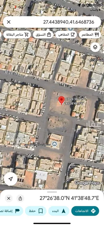 أرض للبيع في شارع الدعوة, حي نقرة قفار, مدينة حائل, منطقة حائل