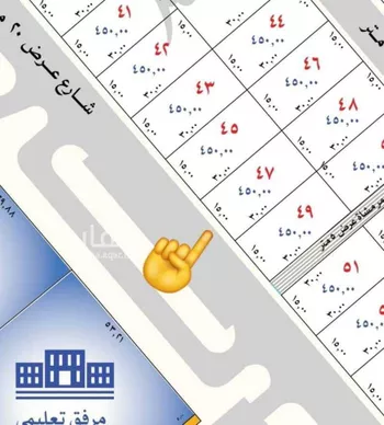 أرض للبيع في شارع عمر بن الخطاب, حي العونية, مدينة عنيزه, منطقة القصيم صورة 2