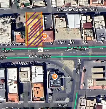 عمارة للبيع في شارع طريق الشفاء, حي أم العراد, مدينة امارة منطقة مكة المكرمة - الطائف, منطقة مكة المكرمة صورة 3
