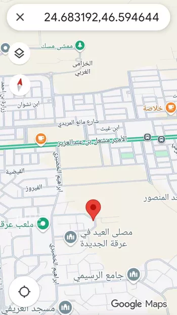 أرض للبيع في شارع بديعة, حي عرقة, مدينة الرياض, منطقة الرياض صورة 3