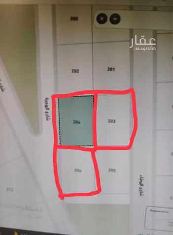 أرض للبيع في شارع شارع, حي الفيصلية, مدينة القصب, منطقة الرياض صورة 2