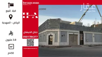 فيلا للبيع في شارع ابن أبي العلاء, حي المهدية, مدينة الرياض, منطقة الرياض